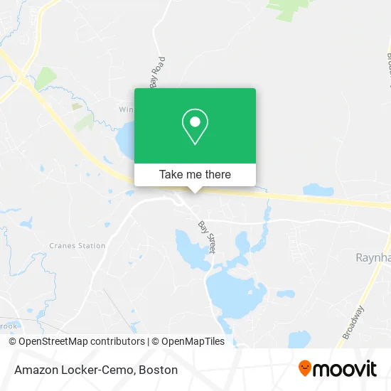 Mapa de Amazon Locker-Cemo