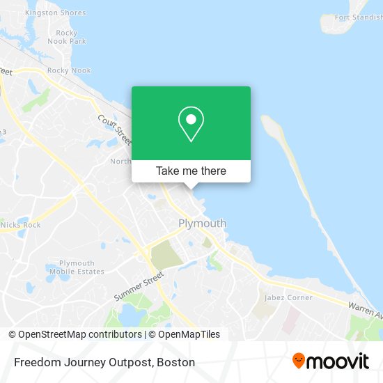 Freedom Journey Outpost map