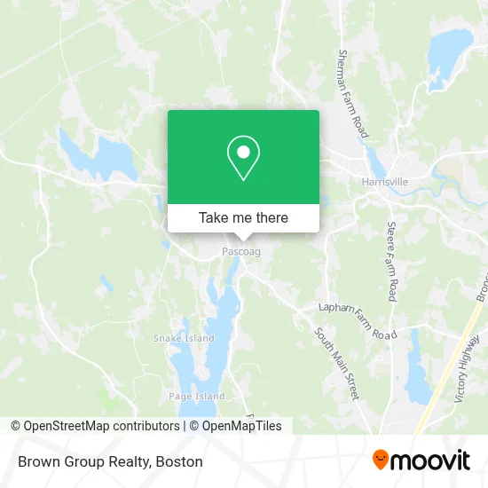Brown Group Realty map