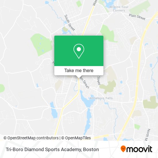 Tri-Boro Diamond Sports Academy map