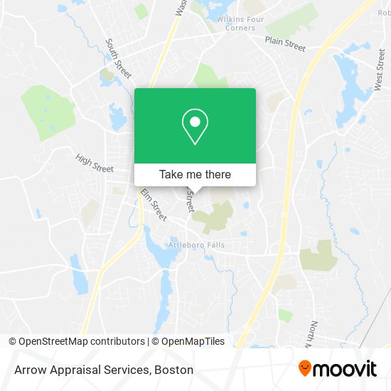 Mapa de Arrow Appraisal Services