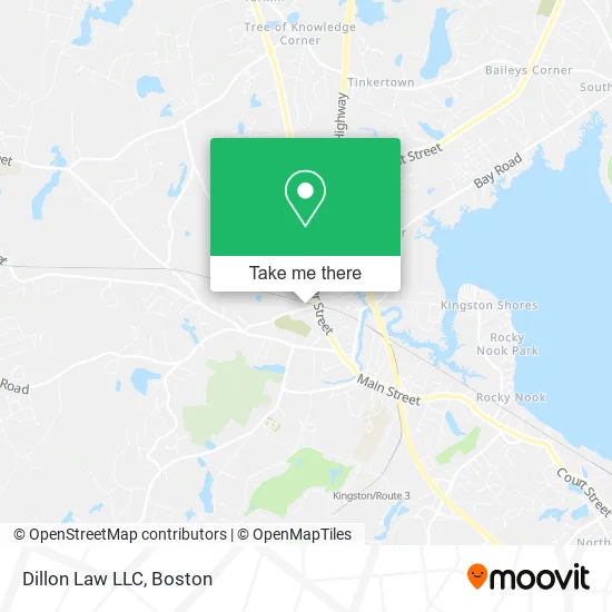 Dillon Law LLC map