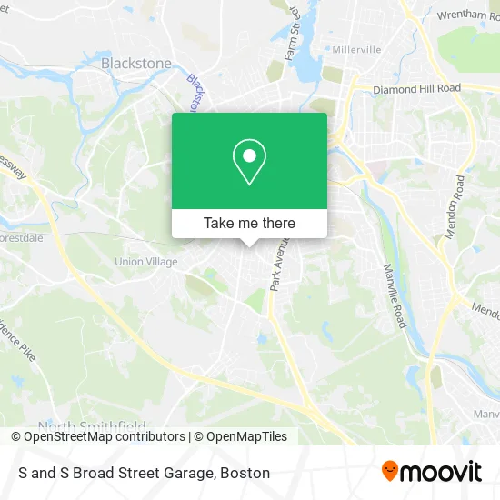 Mapa de S and S Broad Street Garage