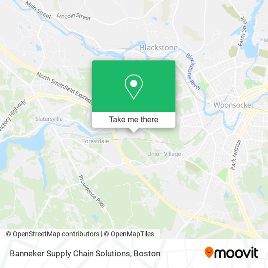 Banneker Supply Chain Solutions map