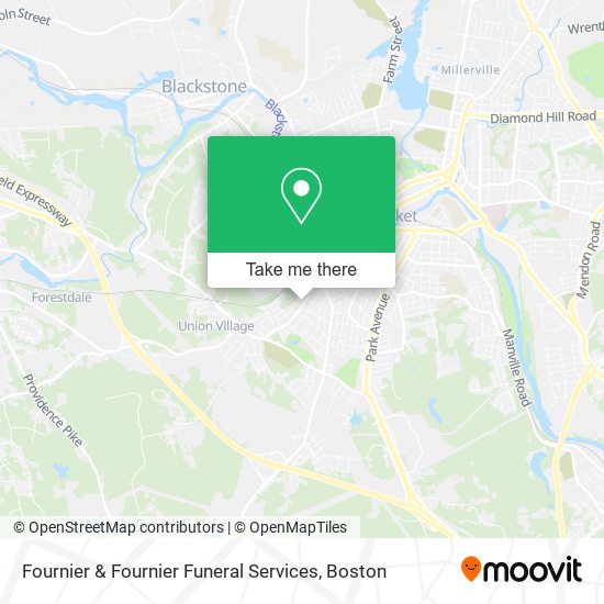 Fournier & Fournier Funeral Services map