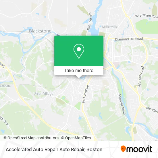 Accelerated Auto Repair Auto Repair map