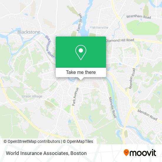 World Insurance Associates map