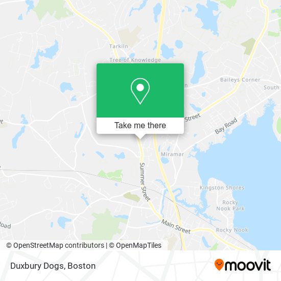 Duxbury Dogs map