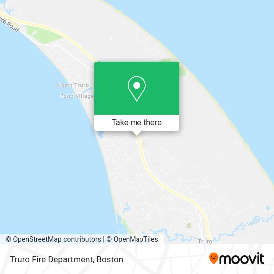 Truro Fire Department map