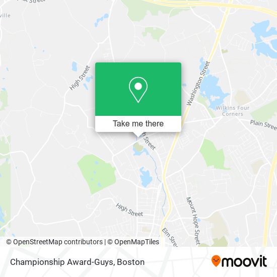 Championship Award-Guys map