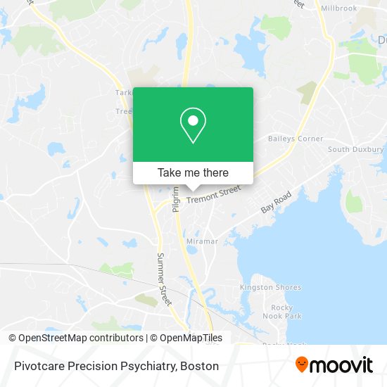 Mapa de Pivotcare Precision Psychiatry