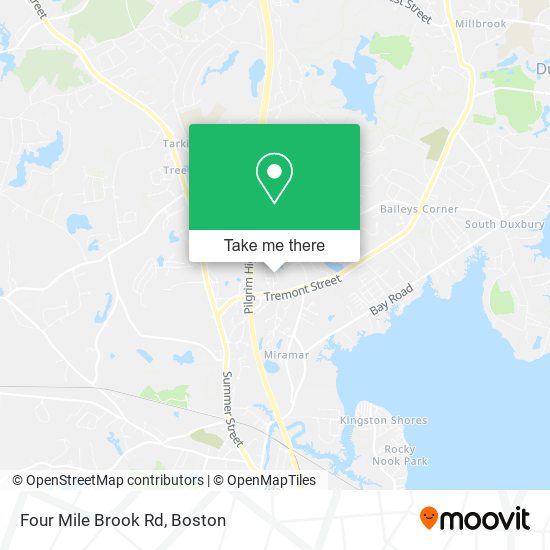 Mapa de Four Mile Brook Rd