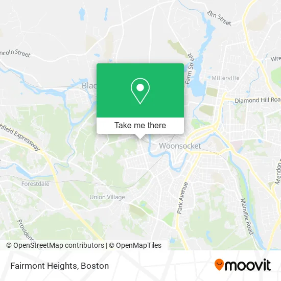 Fairmont Heights map