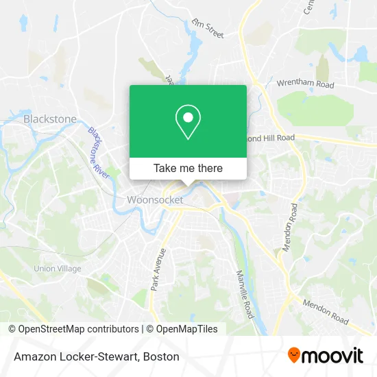 Amazon Locker-Stewart map