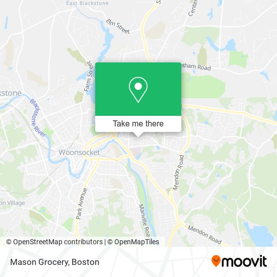 Mapa de Mason Grocery