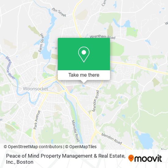 Mapa de Peace of Mind Property Management & Real Estate, Inc.