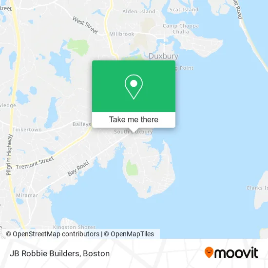 JB Robbie Builders map