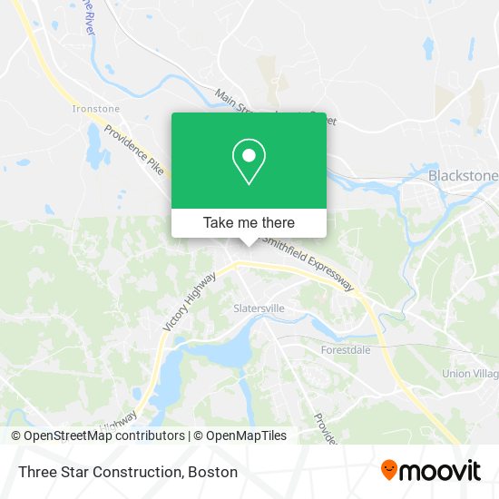 Mapa de Three Star Construction