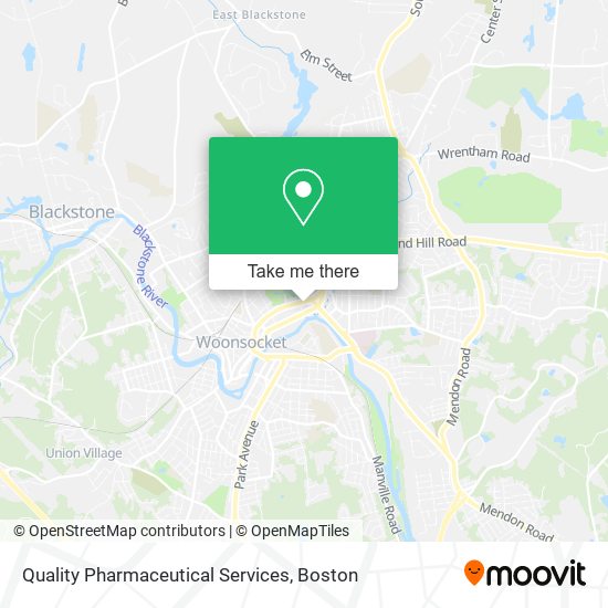 Quality Pharmaceutical Services map