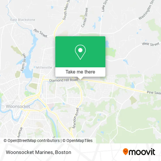 Woonsocket Marines map