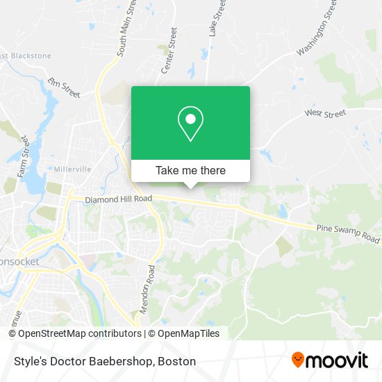 Style's Doctor Baebershop map