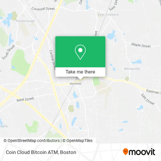 Coin Cloud Bitcoin ATM map