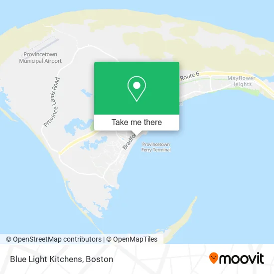 Blue Light Kitchens map