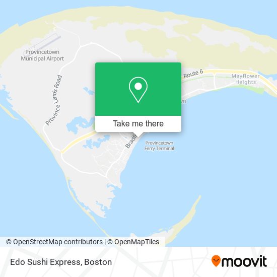 Mapa de Edo Sushi Express