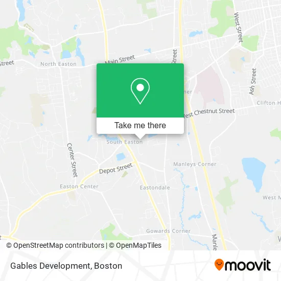 Gables Development map