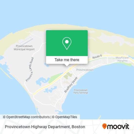 Provincetown Highway Department map