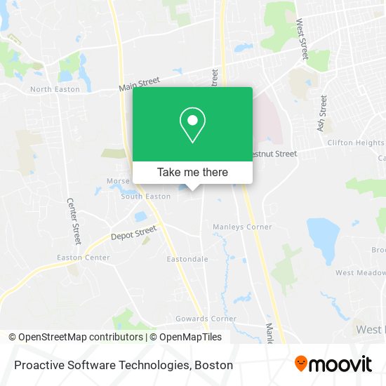 Proactive Software Technologies map