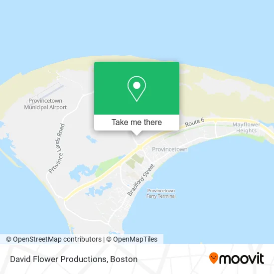 David Flower Productions map