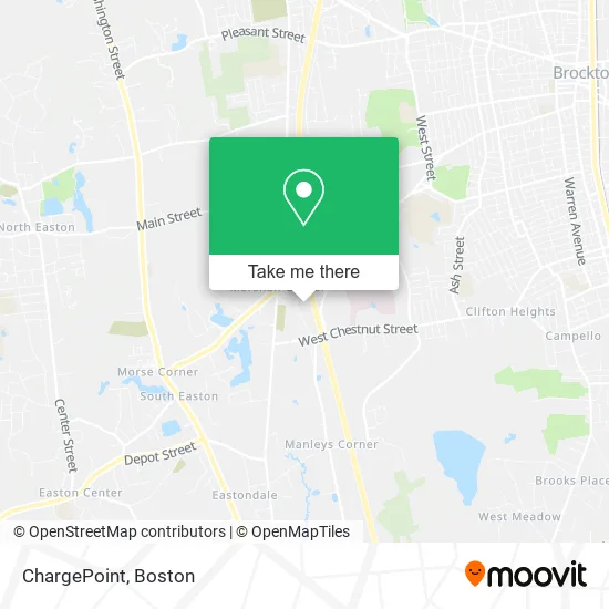 ChargePoint map