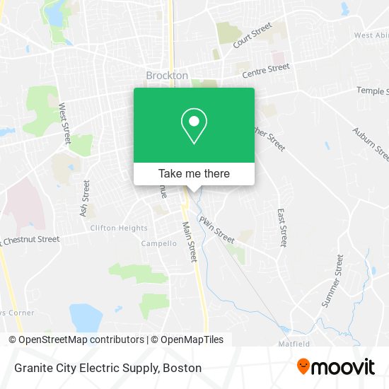 Mapa de Granite City Electric Supply