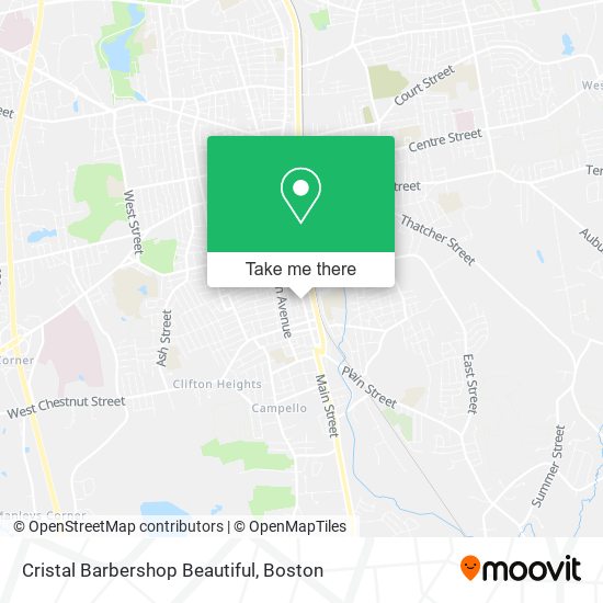 Cristal Barbershop Beautiful map
