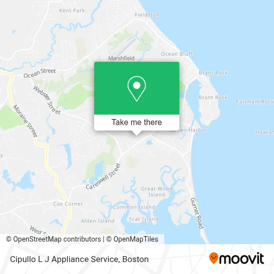 Cipullo L J Appliance Service map