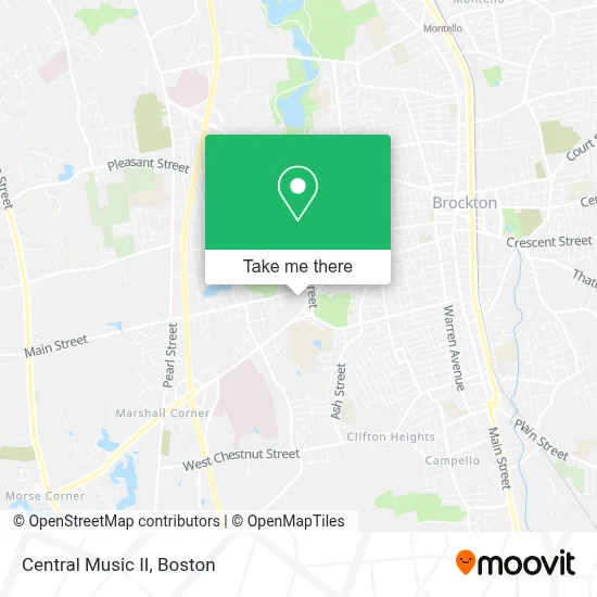 Central Music II map