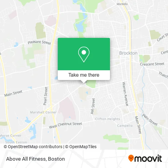 Above All Fitness map