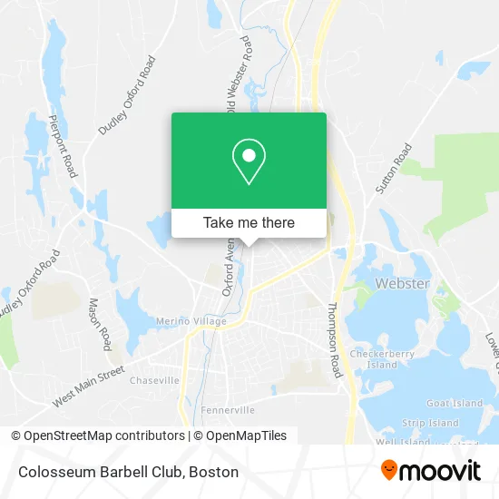 Mapa de Colosseum Barbell Club