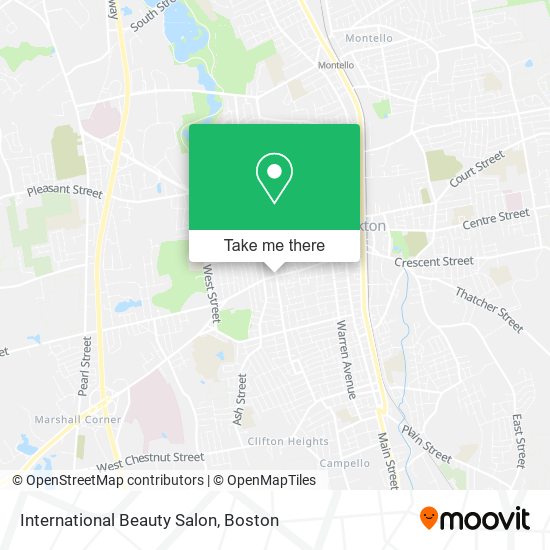 International Beauty Salon map
