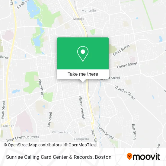 Sunrise Calling Card Center & Records map