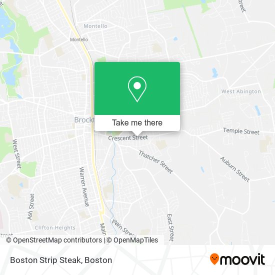 Boston Strip Steak map