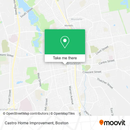 Castro Home Improvement map