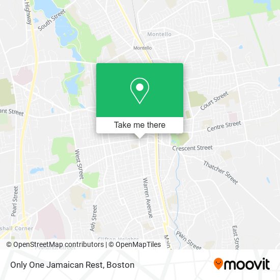 Mapa de Only One Jamaican Rest