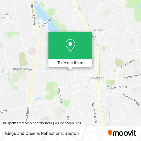 Kings and Queens Reflections map