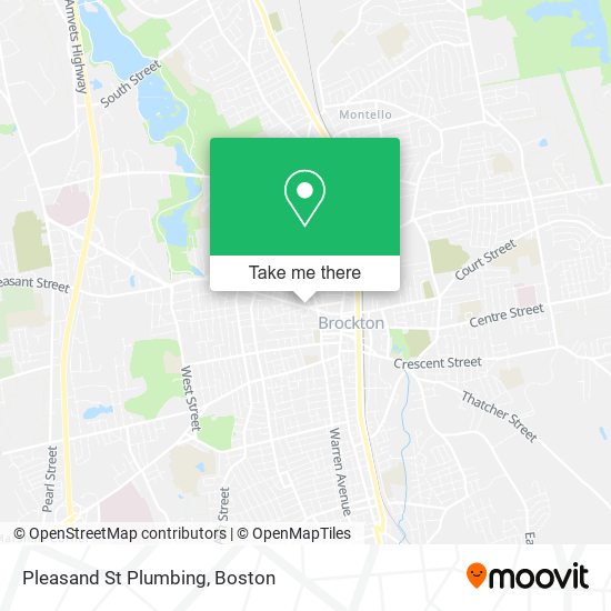 Pleasand St Plumbing map