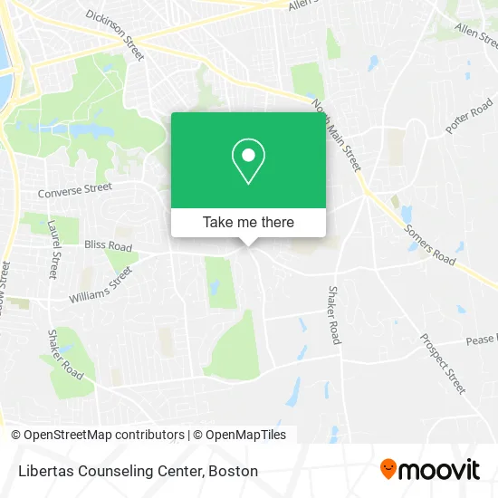 Libertas Counseling Center map