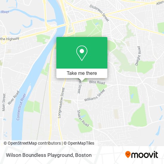 Wilson Boundless Playground map