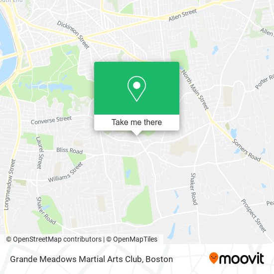Mapa de Grande Meadows Martial Arts Club