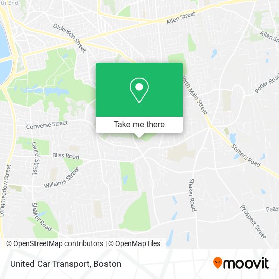 Mapa de United Car Transport